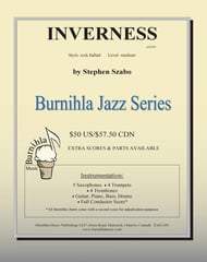 Inverness Jazz Ensemble sheet music cover Thumbnail